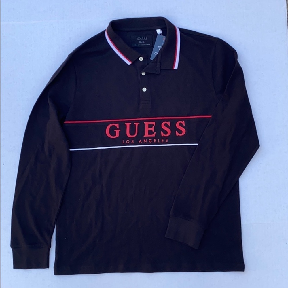 NEW GUESS Long Sleeve Shirt SZ M
